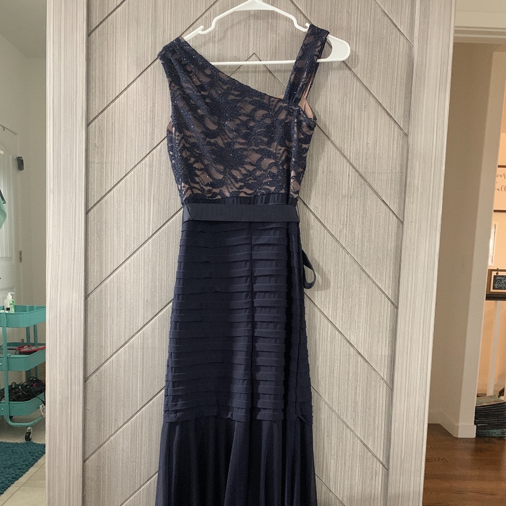 Navy blue formal dress